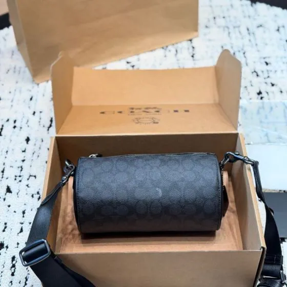 Coach Black 25x18x10cm shoulder bag Top Quality Replica