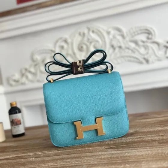 Hermes Constance Blue shoulder — AAA Quality Replica