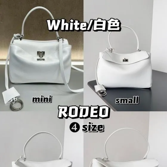 Balenciaga White shoulder bag Premium Replica