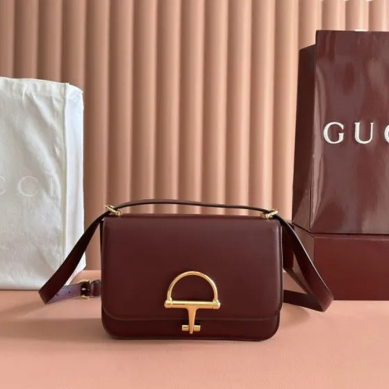 Gucci Siena Burgundy shoulder Top Quality Replica