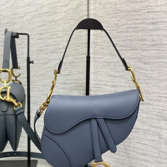 Dior Saddle Blue shoulder AAA Quality Replica
