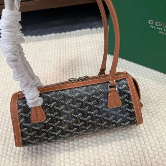 Goyard Black 25x18x10cm shoulder bag AAA Quality Replica