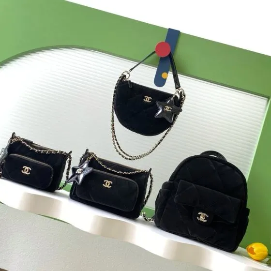 Chanel Black shoulder Premium Replica