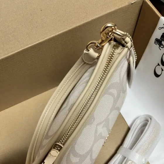 Coach Monogram shoulder bag Premium Replica