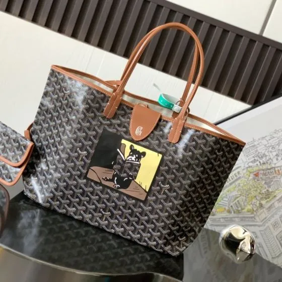 Goyard Black shoulder bag AAA Quality Replica