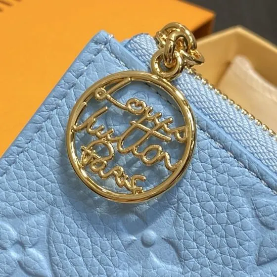 Louis Vuitton M27669 Blue Monogram Empreinte everyday — Premium Replica