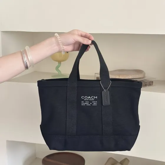 Coach Black shoulder bag AAA Quality Replica