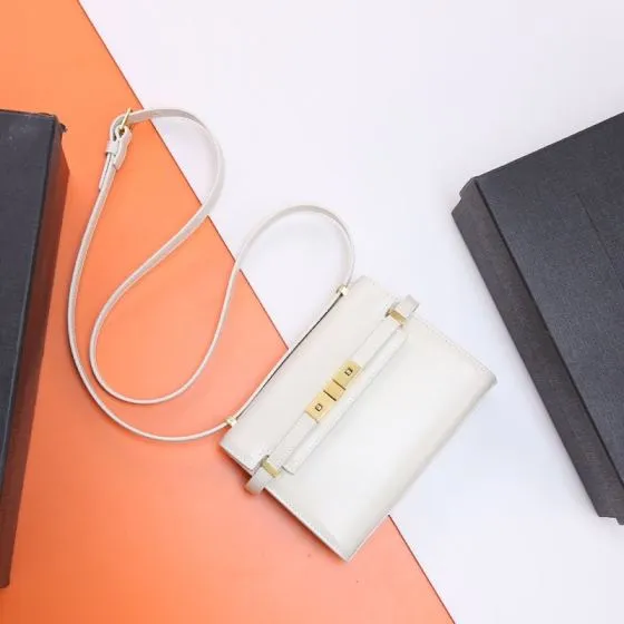 Saint Laurent Manhattan White crossbody — Premium Replica