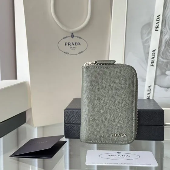 Prada Gray shoulder bag Premium Replica