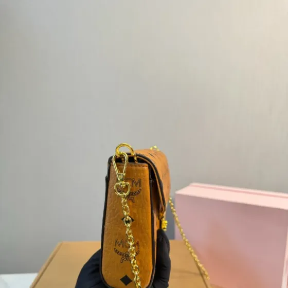 MCM Visetos shoulder bag AAA Quality Replica