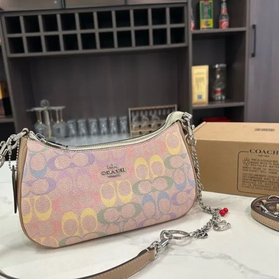Coach Monogram shoulder bag AAA Quality Replica
