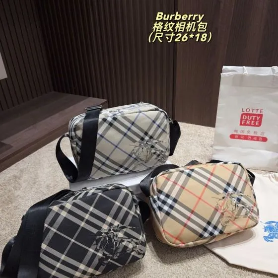 Burberry Beige Check 26 18cm crossbody 1 1 Replica
