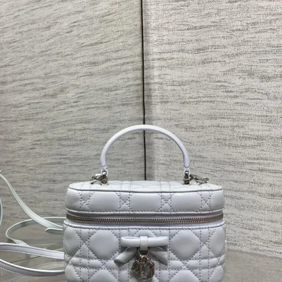 Dior Lady White shoulder Premium Replica