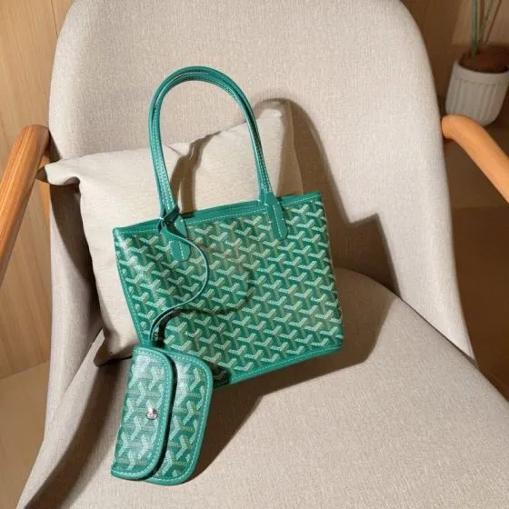 Goyard Green 18x12cm shoulder bag Top Quality Replica