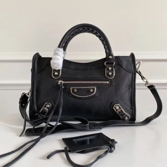 Balenciaga City Black 38x28x15cm shoulder bag Top Quality Replica