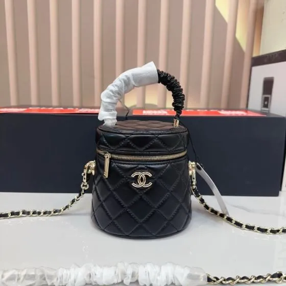Chanel Vanity Case Black mini crossbody AAA Quality Replica