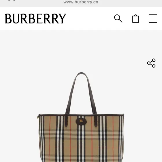 Burberry Black 30x22x12cm shoulder bag 1 1 Replica
