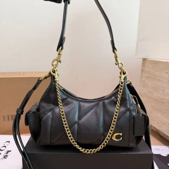 Coach Black shoulder bag AAA Quality Replica