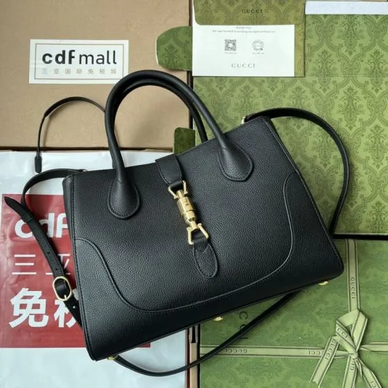 Gucci Jackie 1961 Black shoulder Top Quality Replica