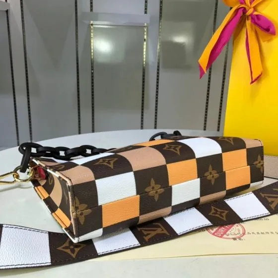 Louis Vuitton Damier checkerboard multicolor 25x20x5cm shoulder — 1:1 Replica