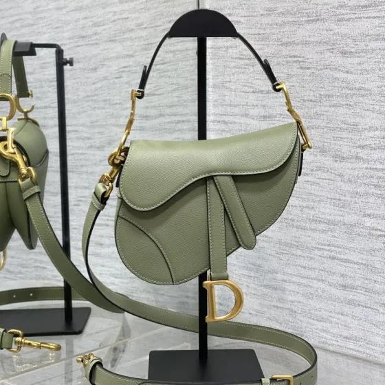 Dior Saddle Green crossbody Premium Replica
