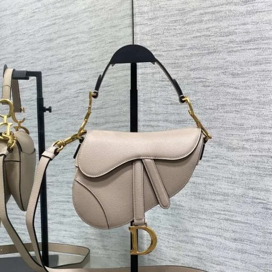 Dior Saddle Beige shoulder Premium Replica