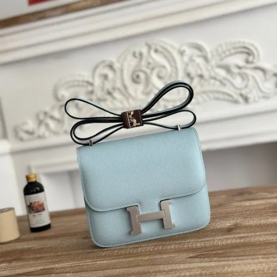 Hermes Constance Light Blue crossbody — Top Quality Replica