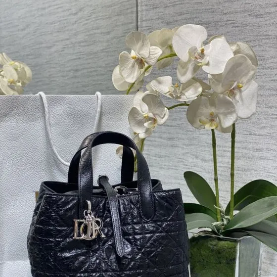 Dior Toujours Black tote Premium Replica
