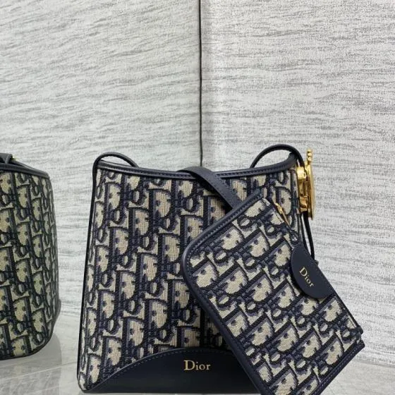 Dior Blue Oblique shoulder — 1:1 Replica