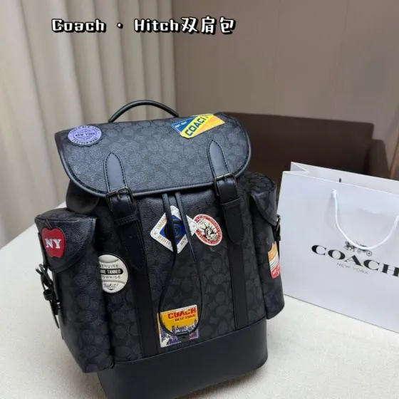 Coach Black shoulder bag 1 1 Replica