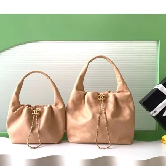 Chanel Beige shoulder AAA Quality Replica