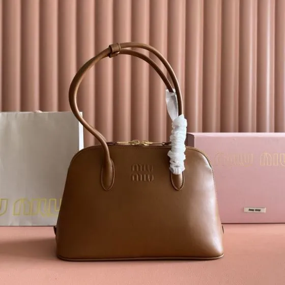 Miu Miu Brown shoulder bag 1 1 Replica