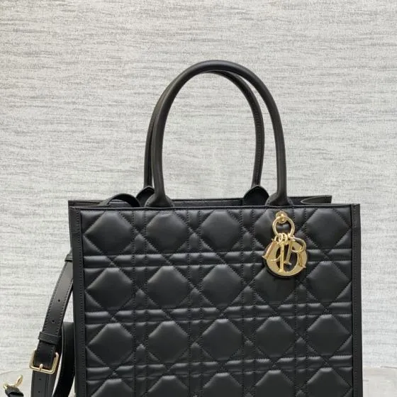 Dior Book Tote Black — Premium Replica