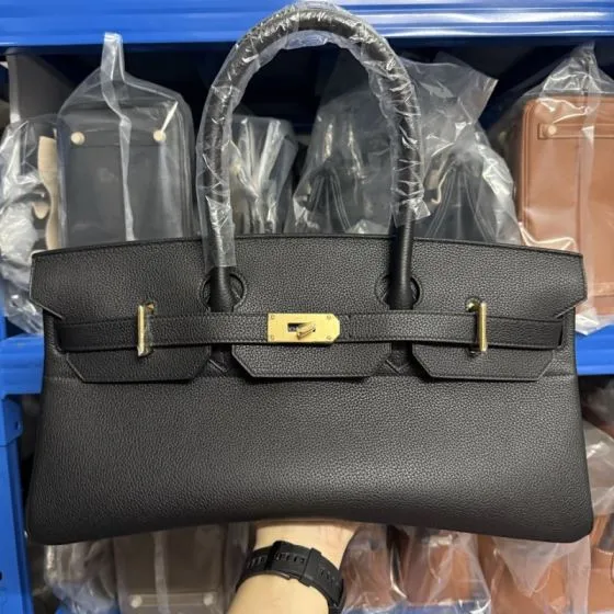 Hermes Birkin Black large tote — Top Quality Replica
