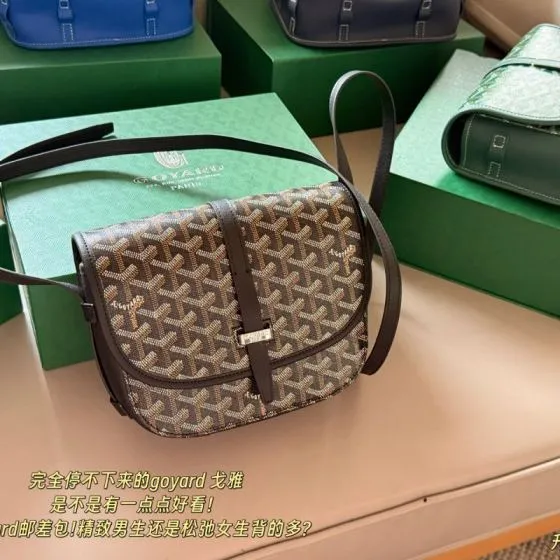 Goyard Black shoulder bag Top Quality Replica
