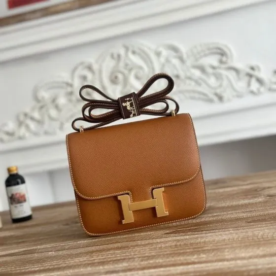 Hermes Constance Brown crossbody — Premium Replica