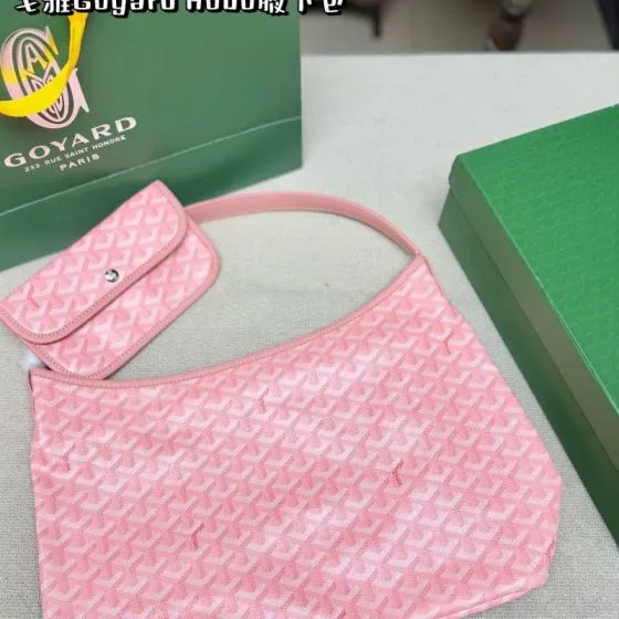 Goyard Hobo Canvas 34cm shoulder 1 1 Replica