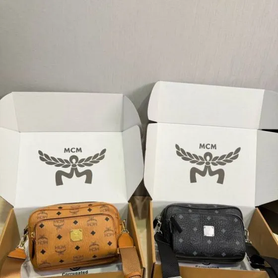 MCM Visetos 25x18x10cm shoulder bag Premium Replica