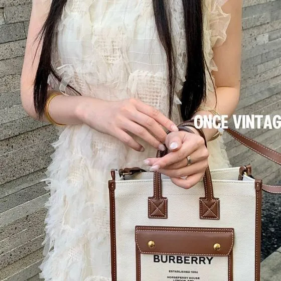 Burberry Brown 18x12cm shoulder bag Premium Replica