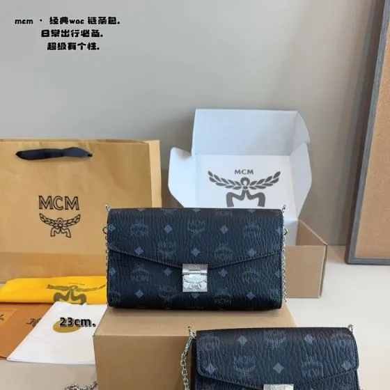 MCM Monogram 23cm shoulder bag Premium Replica