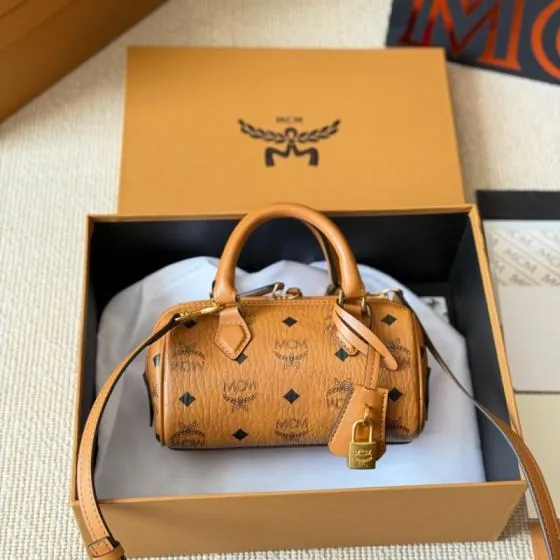 MCM Visetos 18x12cm shoulder bag Premium Replica