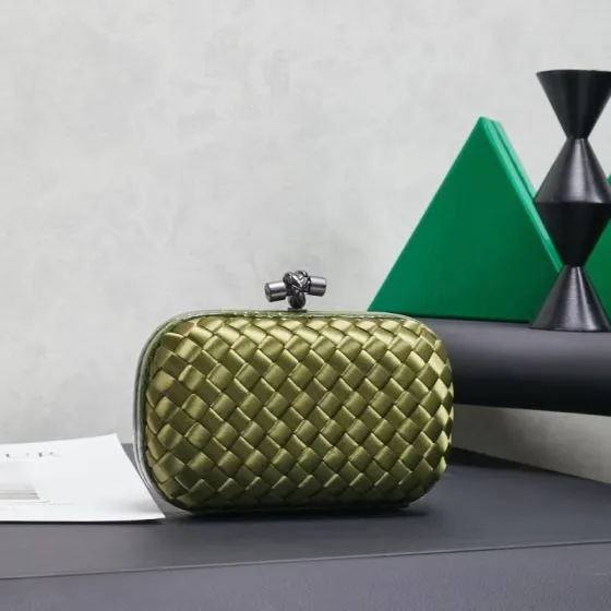 Bottega Veneta Green shoulder bag Top Quality Replica