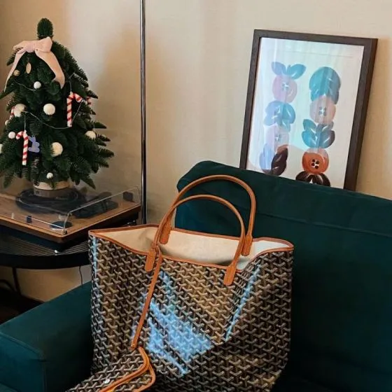 Goyard Red 40x30x16cm shoulder bag AAA Quality Replica