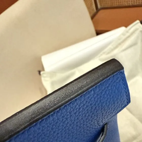 Hermes Birkin 25 Blue France 25 everyday — 1:1 Replica
