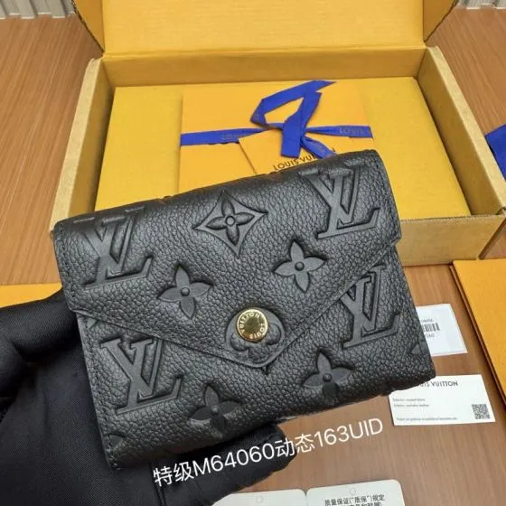 Louis Vuitton Victorine Black Monogram Empreinte everyday 1 1 Replica
