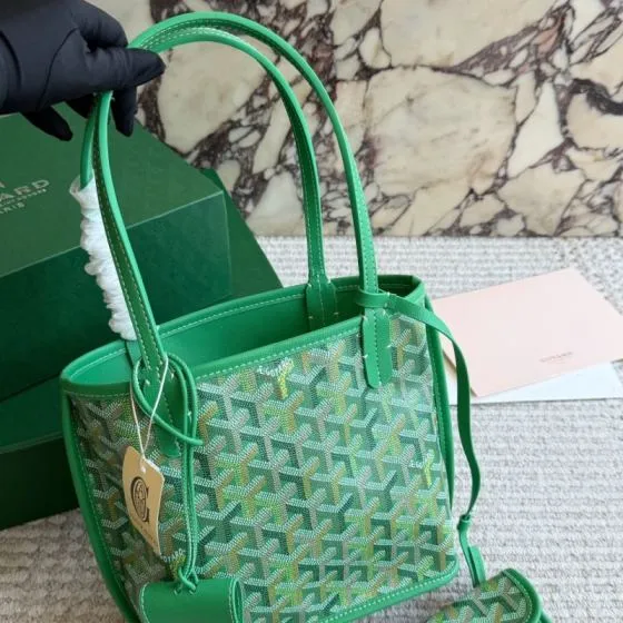 Goyard Green 18x12cm shoulder bag Top Quality Replica