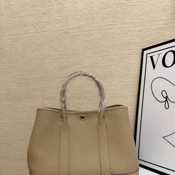 Hermes Garden Party 30 Beige 30cm tote — AAA Quality Replica