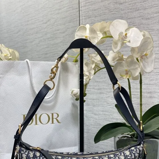Dior Journey Blue Oblique shoulder Premium Replica