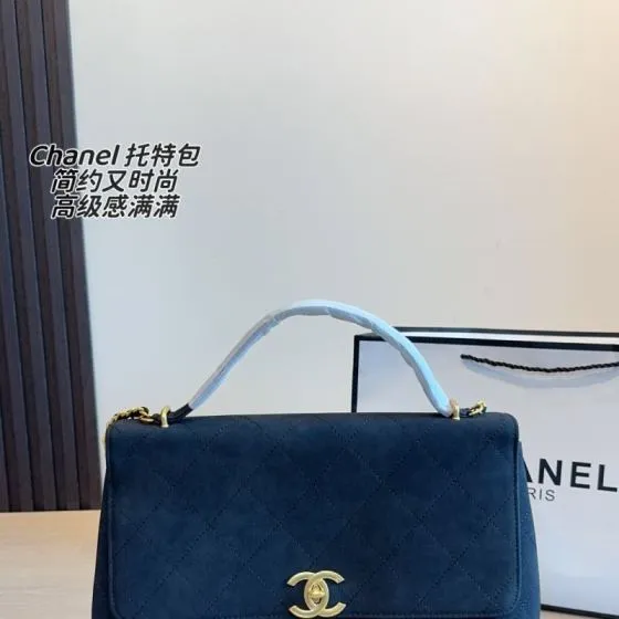 Chanel Black 37x9x28cm shoulder AAA Quality Replica