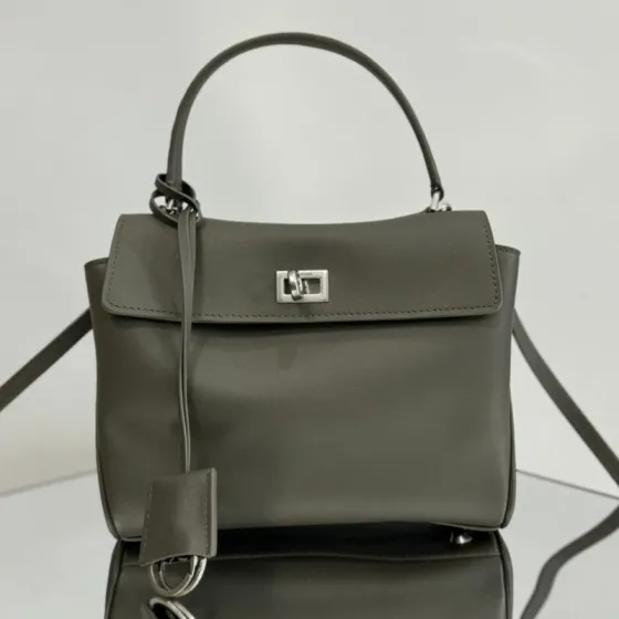 Balenciaga Gray 18x12cm shoulder bag Top Quality Replica
